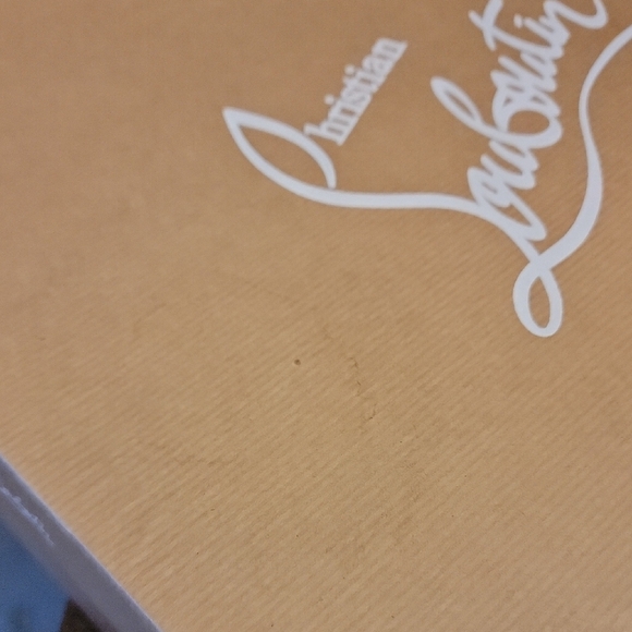 Christian Louboutin Black Choca Spikes 100 Kid Heels - Picture 14 of 16